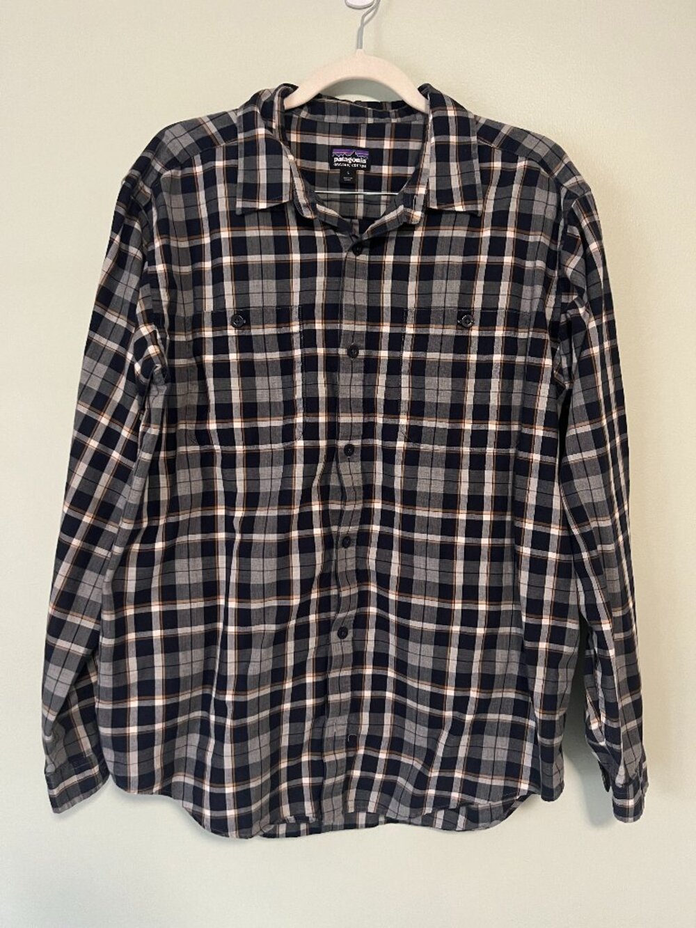 Patagonia Pima Cotton Button Down Size L